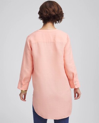 No Iron™ Linen Tunic click to view larger image.
