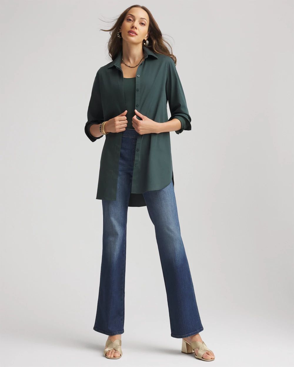 No Iron™ Long-Sleeved Tunic