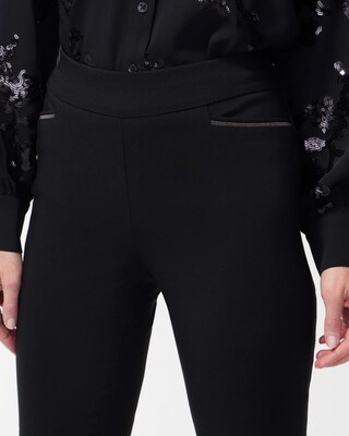 Brigitte Beaded Detail Ankle Pants click to view larger image.