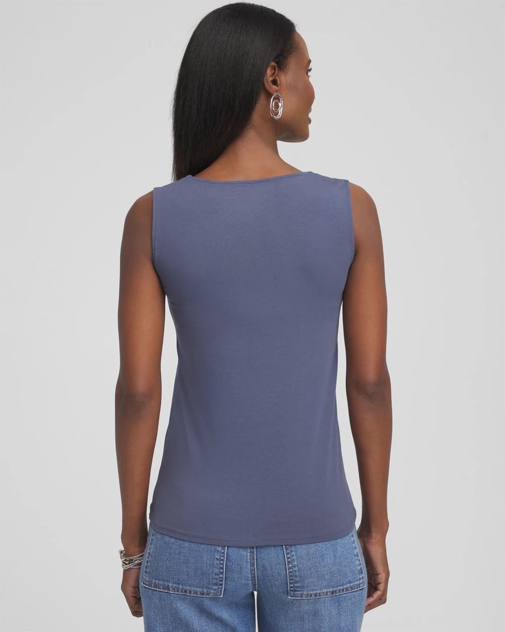 Contour Cotton™ Square Neck Tank
