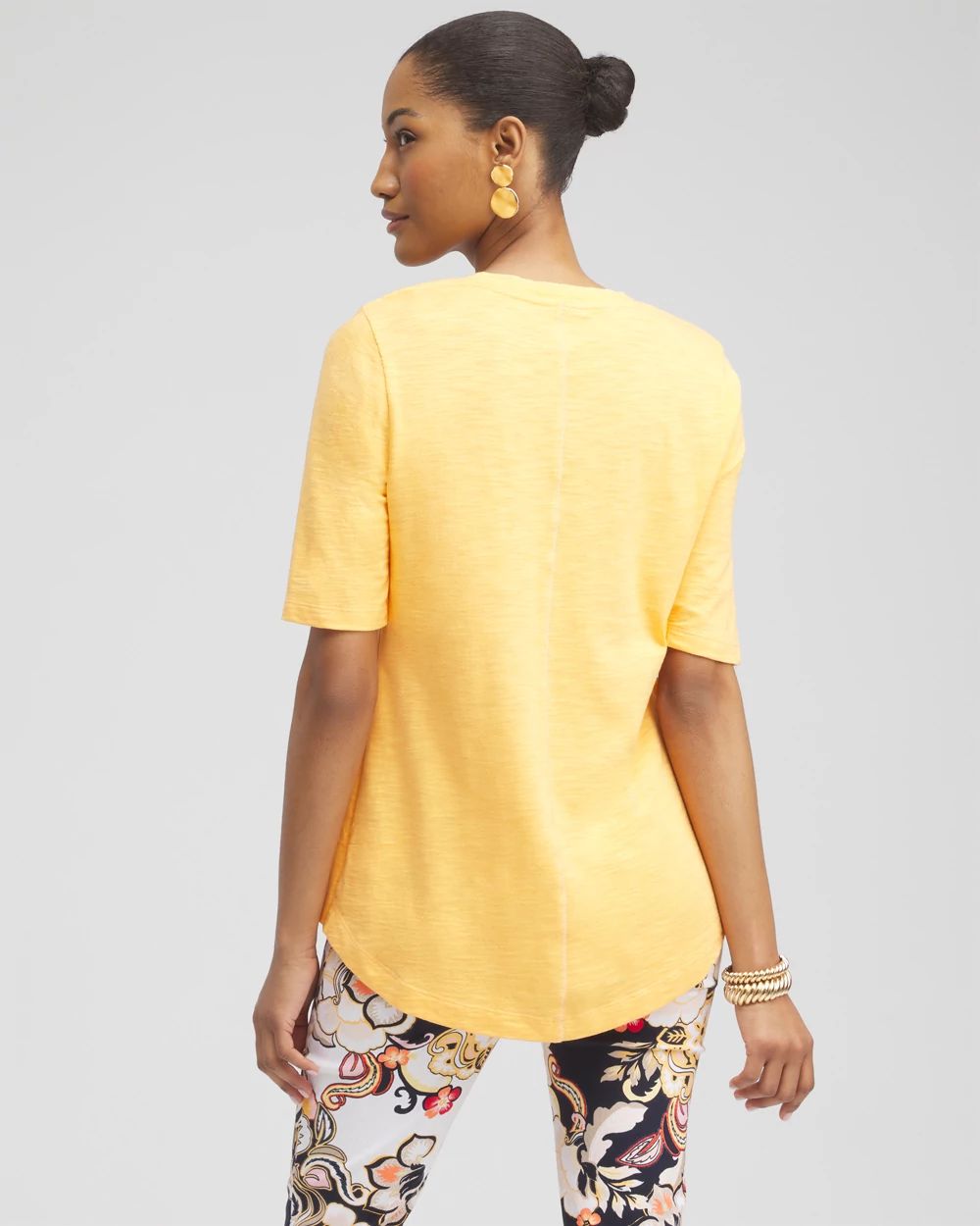 Elbow Sleeve A-line Tee