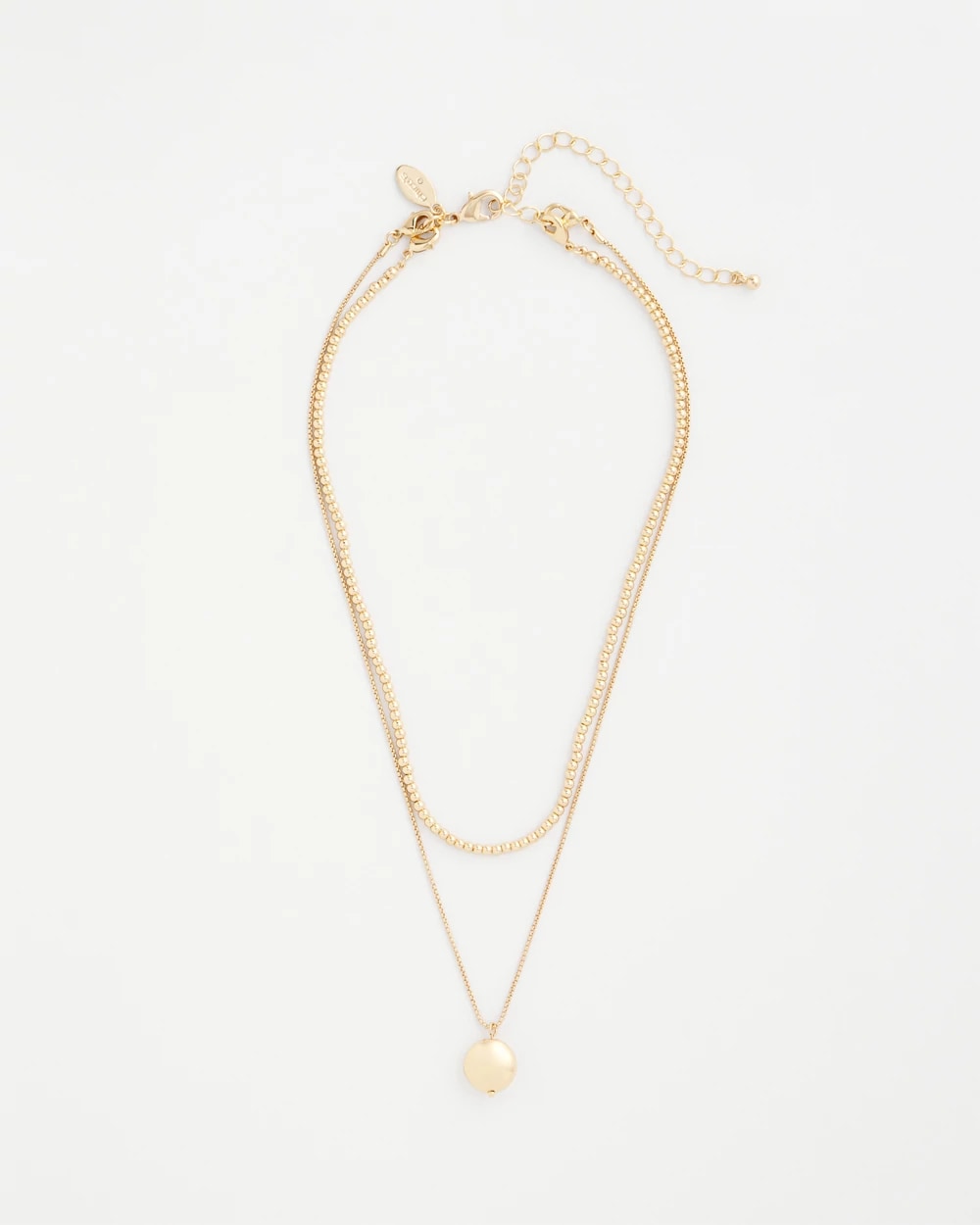 ★PEARLY MORE★ Holiday with man Necklace Goldtone Convertible Pendant Necklace | Chico's