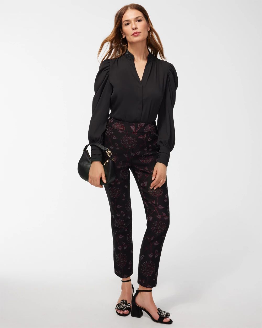 Brigitte Floral Ankle Pants
