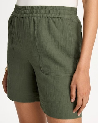 Gauze Cotton Shorts click to view larger image.