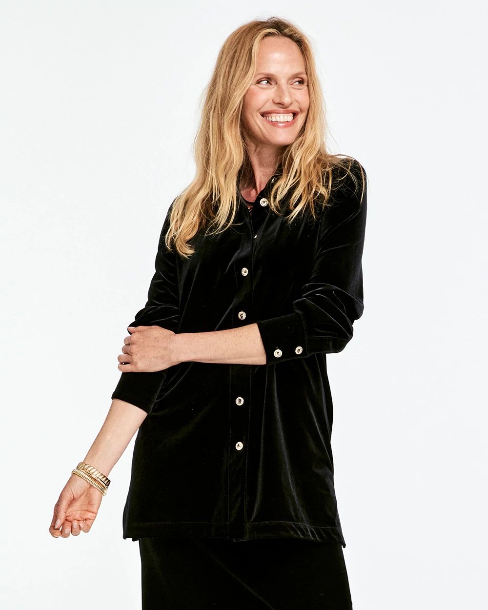 Travelers™ Velvet Button-Down Shirt