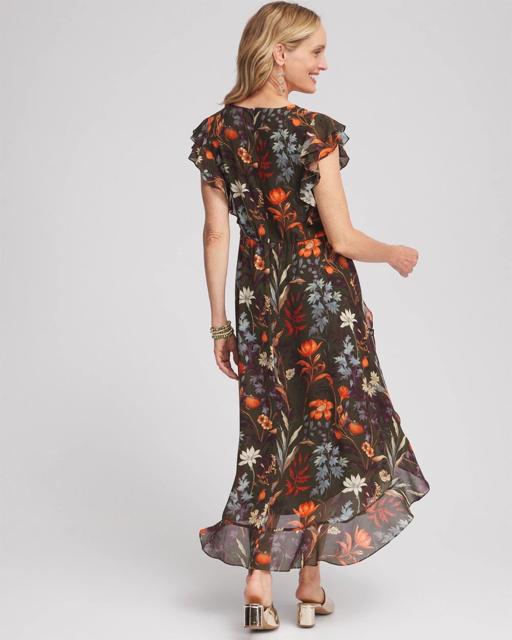 Ruffled Maxi Dress