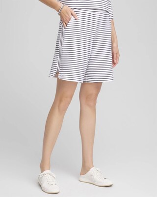 Zenergy® French Terry Striped Shorts