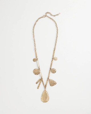 Ash Gold Collection Charm Necklace click to view larger image.