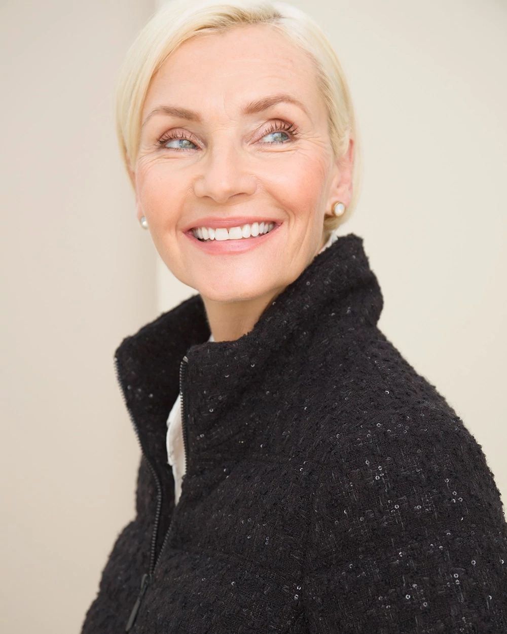 Sparkle Tweed Quilted Jacket