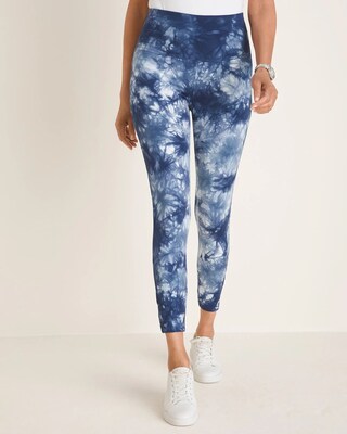 Zenergy So Slimming Star Tie-Dye Crop Leggings