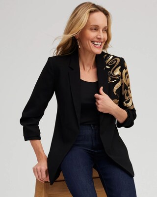 Embellished Blazer