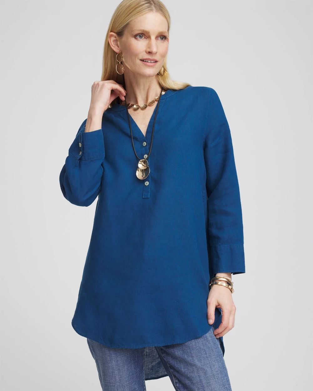 No Iron™ Linen Tunic