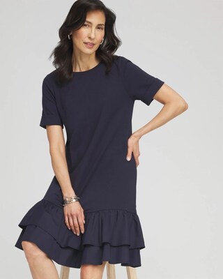 Tiered T-Shirt Dress click to view larger image.