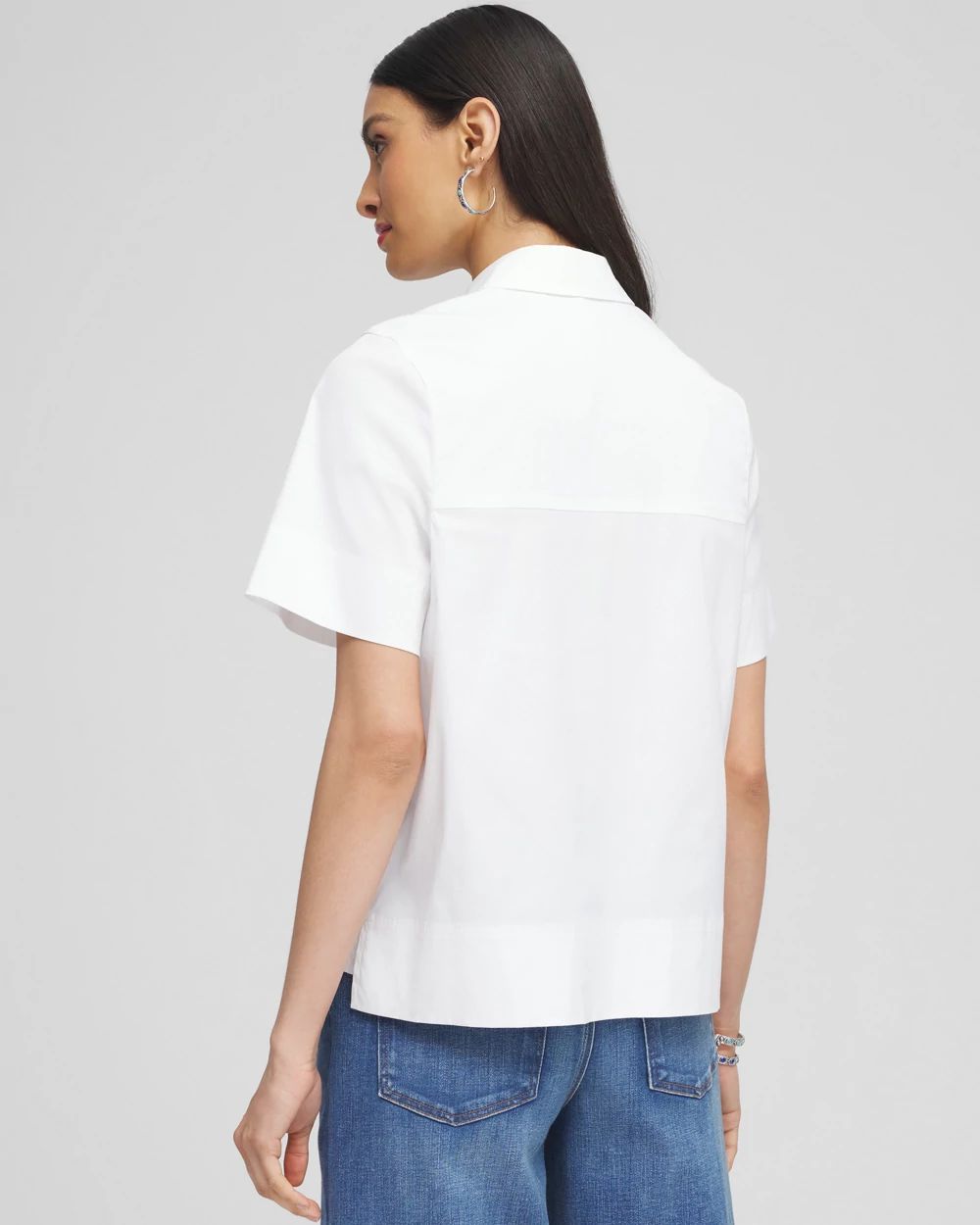 Poplin Short Sleeve Shirt