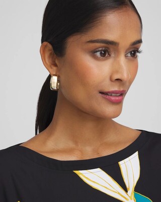 Mixed Metal Hoops