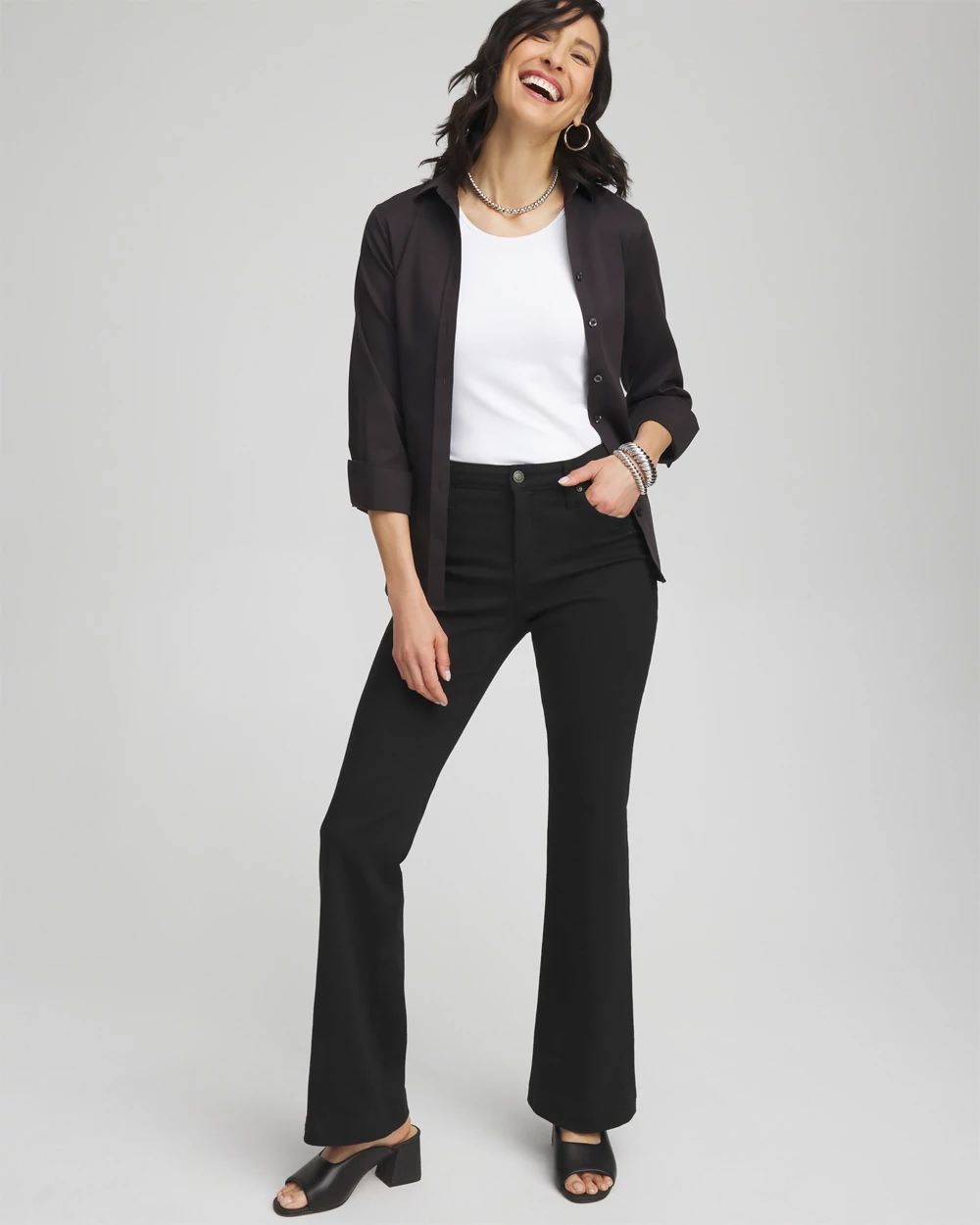 High Neck Microfiber Tank