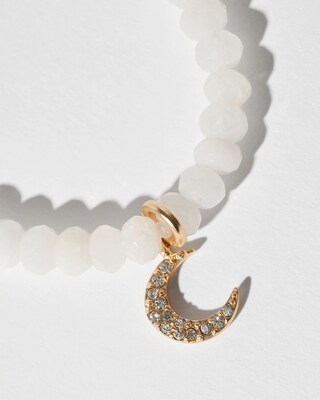 Moon Drop Off Stretch Bracelet