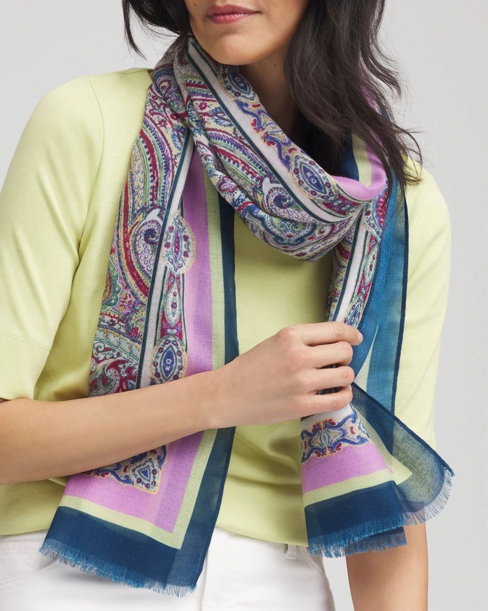 Paisley Oblong Scarf