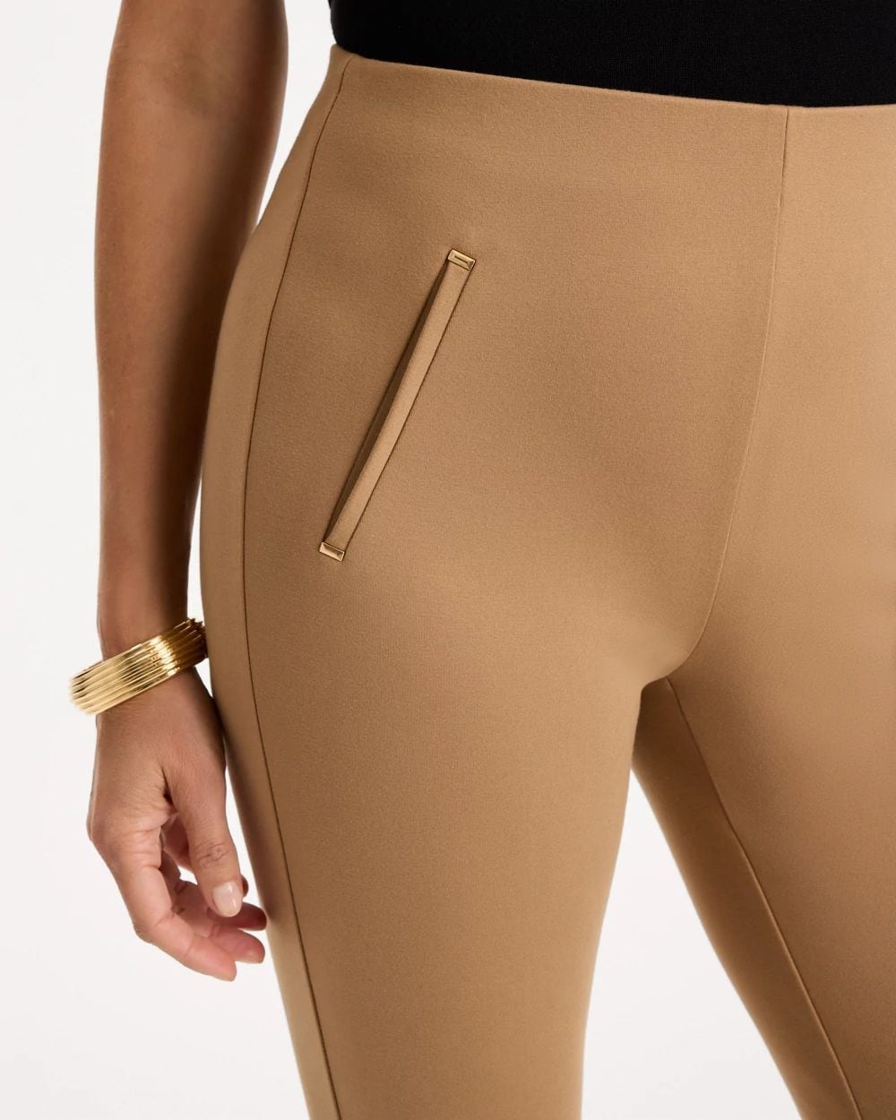 Juliet Slim Trim Detail Ankle Pants click to view larger image.