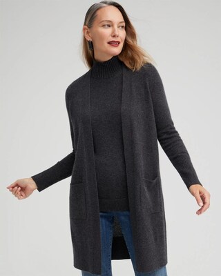 Cashmere Duster Cardigan Sweater