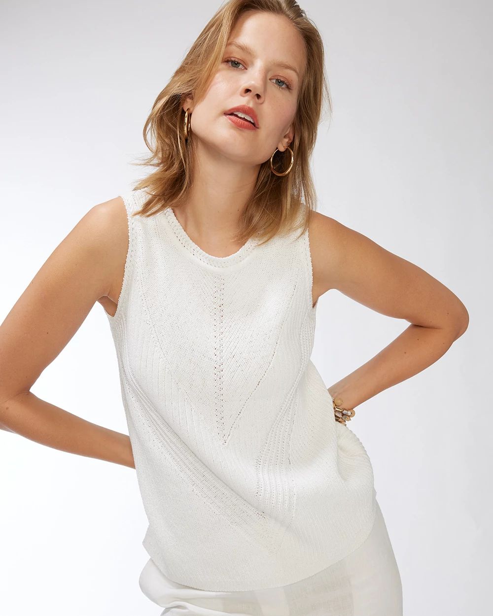 Stitch Detail Tank