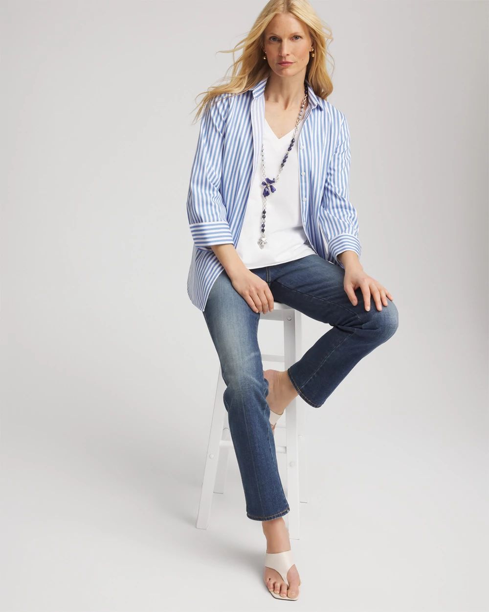 3/4 Sleeve Perfect Tee click to view larger image.