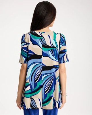 Marble Flora Swing Tunic click to view larger image.