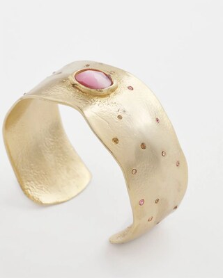 Pink Flexible Cuff Bracelet click to view larger image.