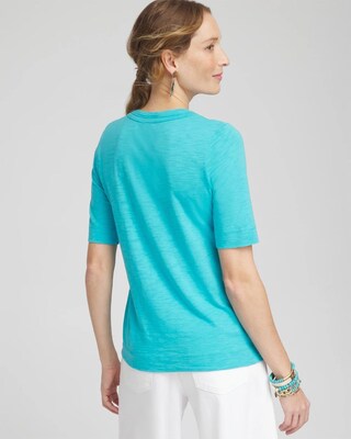 Scoop Neck Tee click to view larger image.