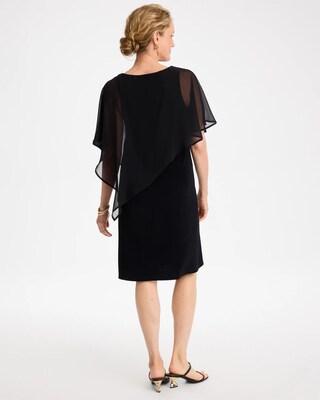 Travelers™ Chiffon Overlay Dress click to view larger image.
