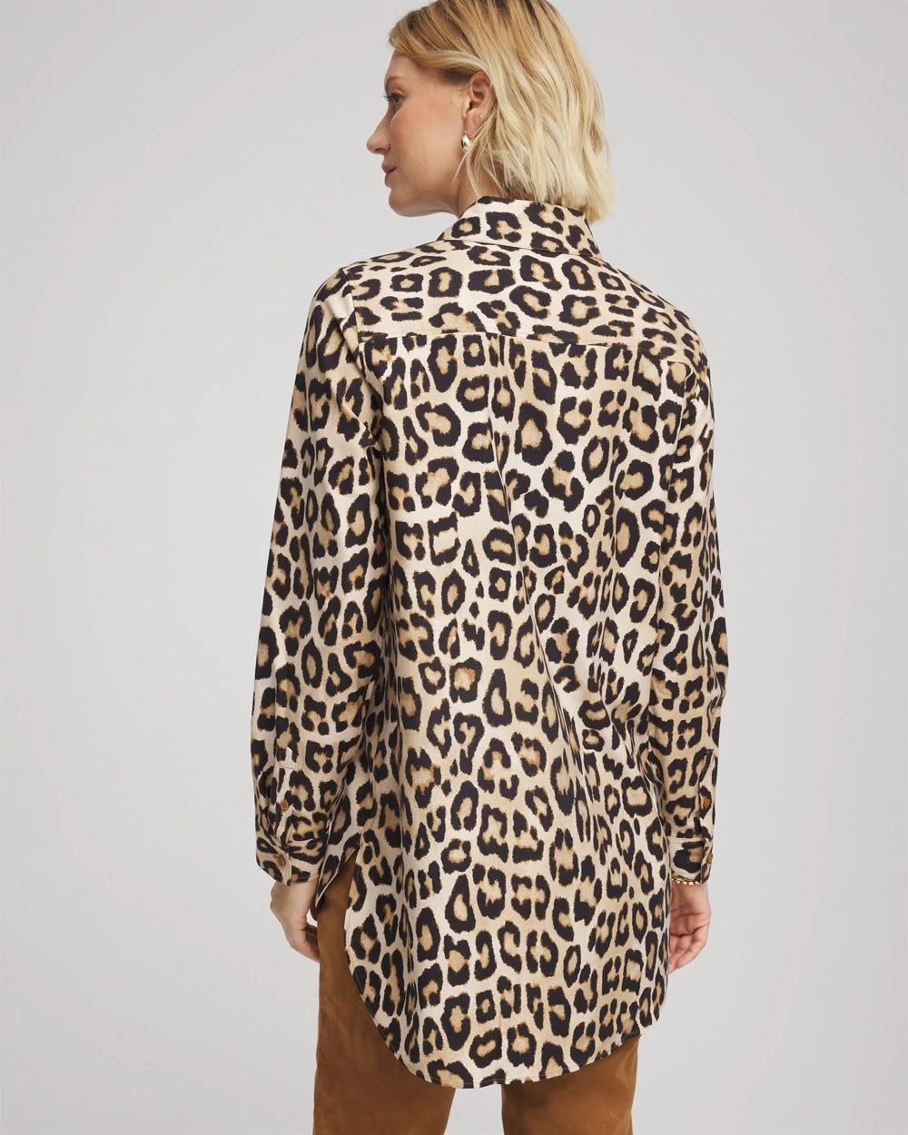 No Iron™ Animal-Print Tunic click to view larger image.