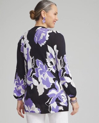 Floral Embroidered Cardigan