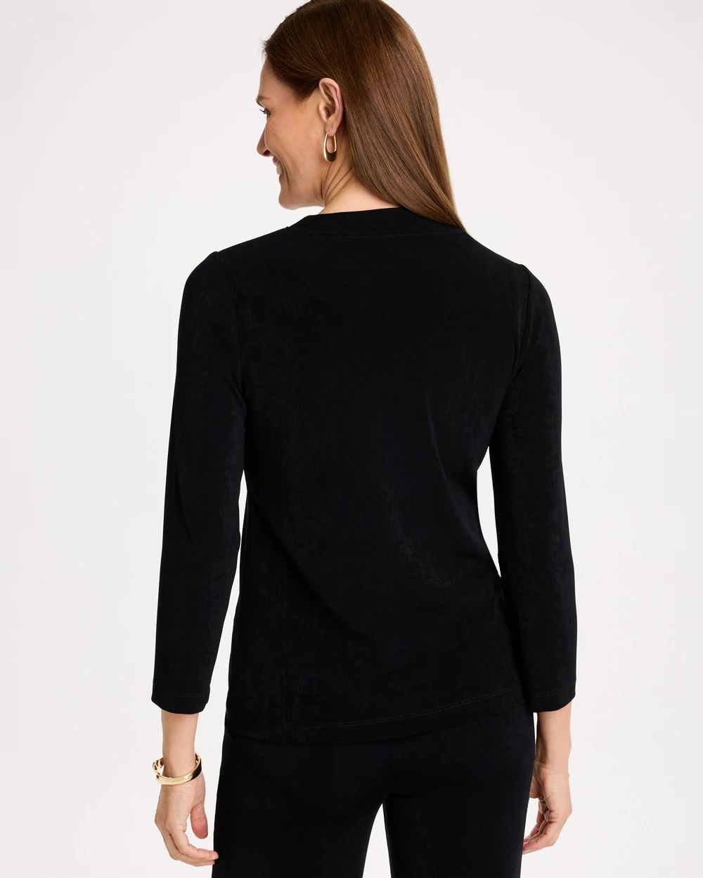 Travelers™ 3/4 Sleeve Top click to view larger image.