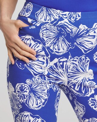 Brigitte™ Seashell Pull-On Cropped Pants click to view larger image.