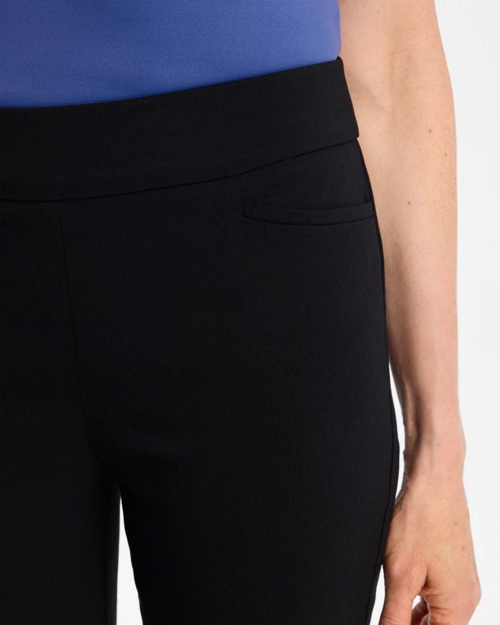 Brigitte™ Slim Pull-On Ankle Pants click to view larger image.