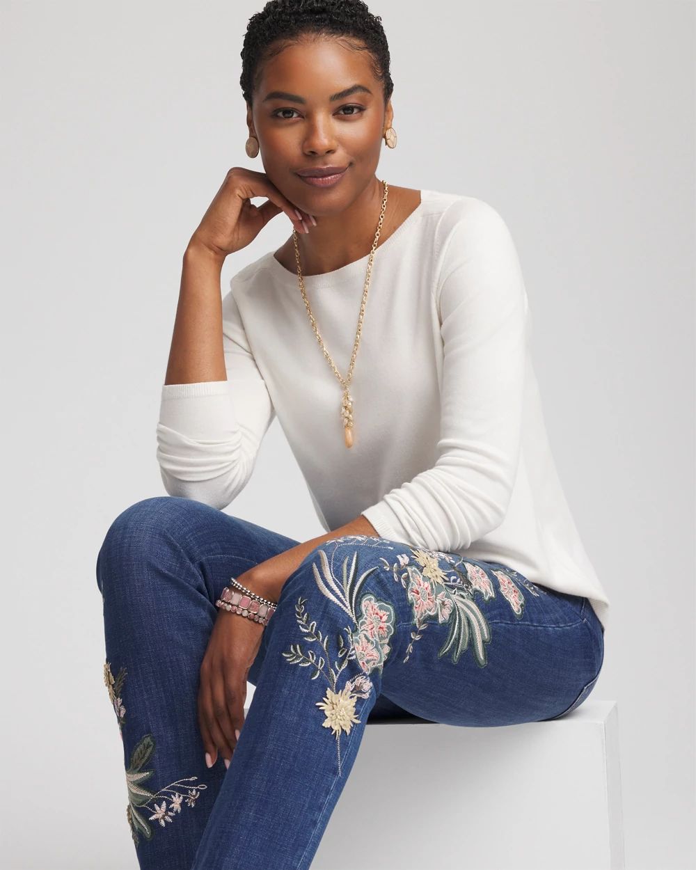 Ella Bateau Pullover Sweater