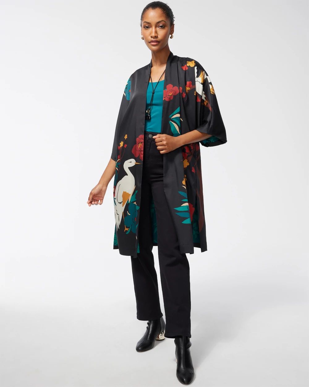 Nature Print Kimono