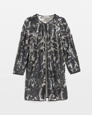 Travelers™ Collection Lace Sequin Jacket click to view larger image.