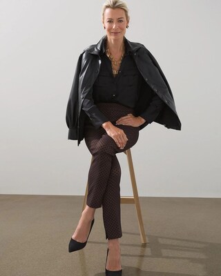 Faux Leather Shacket