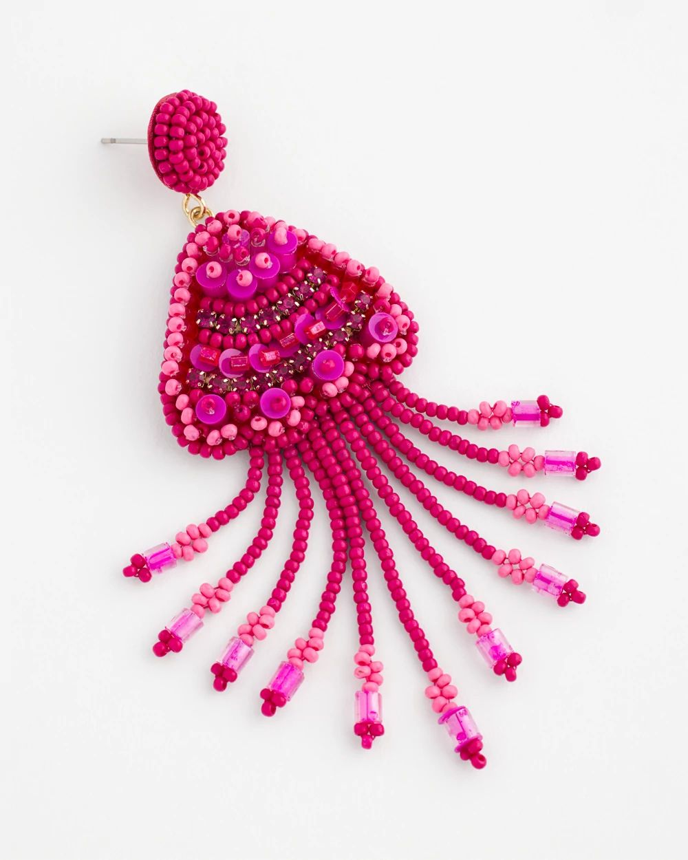 Sequins Jelly Fish Earrings