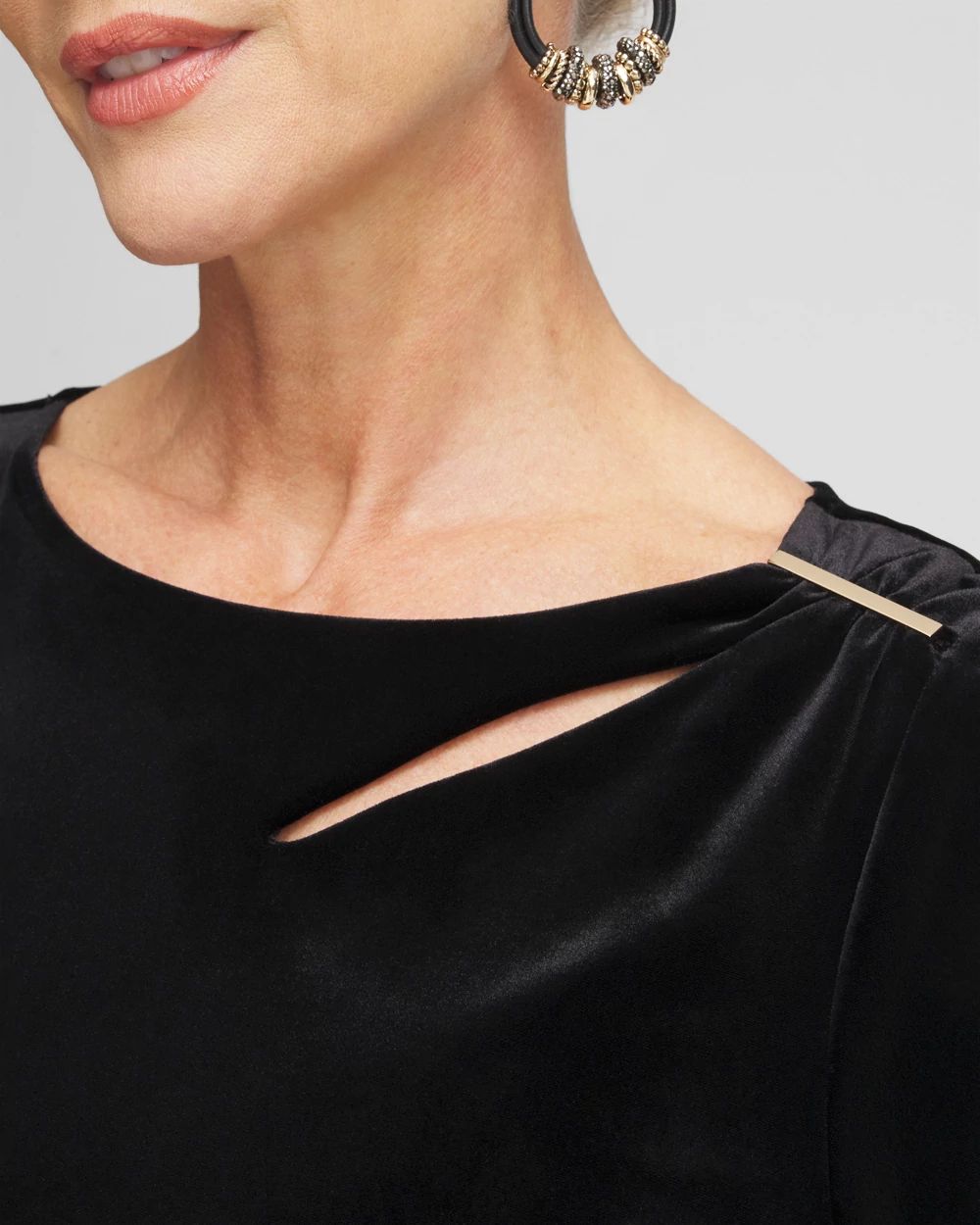 Travelers™ Collection Velvet Midi Dress