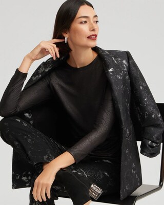 Touch of Cool Metallic Layering Tee