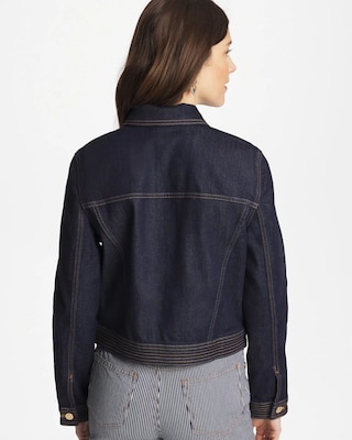 Denim Trucker Jacket click to view larger image.