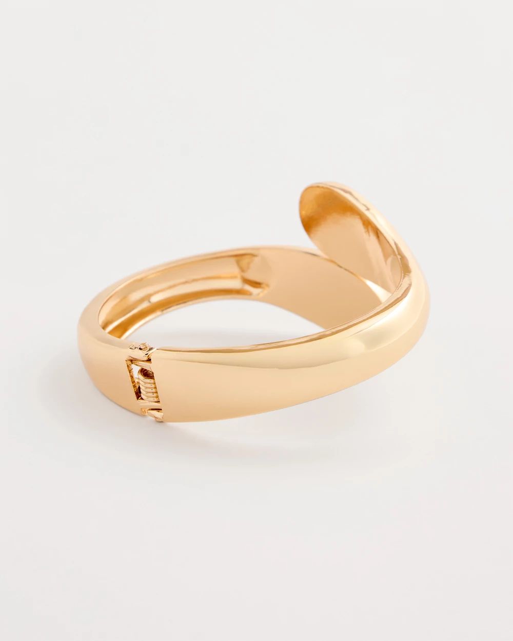 Puff Hinge Cuff Bracelet click to view larger image.