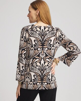 Travelers™ V-Neck Print Tunic click to view larger image.