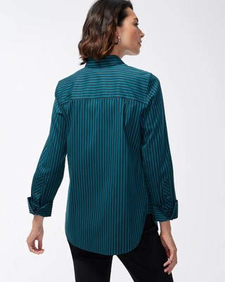 No Iron Stretch Imperial Stripe Shirt