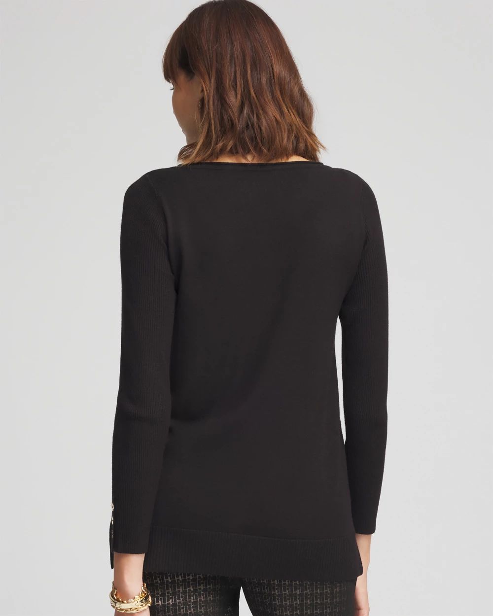 Pocket Sweater Tunic click to view larger image.