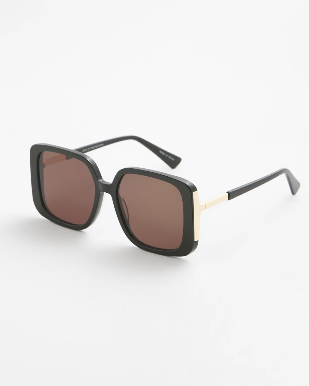 Black Square Sunglasses