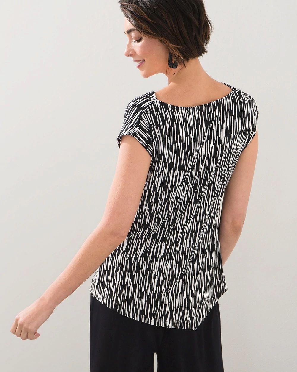 Travelers Classic Drape Neck Top