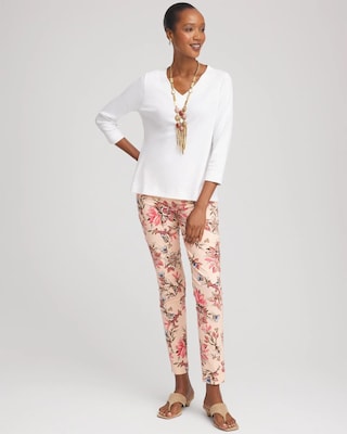 Short Pima 3/4 Sleeve Tee click to view larger image.